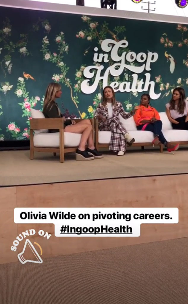 Olivia Wilde, Gwyneth Paltrow, In goop Health Summit LA